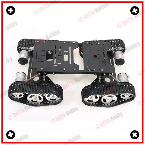 TS400 Large Metal 4WD Robot Tank Chassis Kit